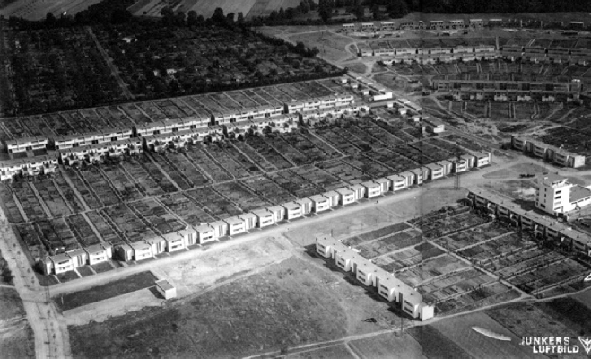 Masterplan Walter Gropius, Siedlung Törten 1928